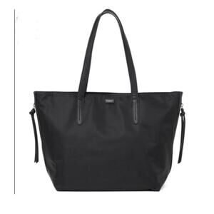 NWT Botkier New York Black Nylon‎ Zipper Accent Tote Bag